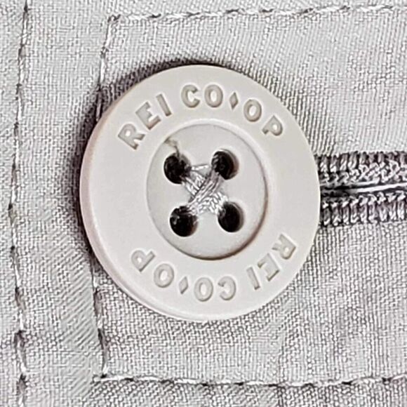 REI Co-op Pants Women’s Relaxed Convertible Size 16 Petite Khaki Stretch Cargo - Picture 6 of 16